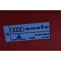 Audi A6 Allroad S6 Tail Light Lamp Right 4B9945096G OEM