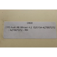 2005 Audi A6 Allroad Bumper Impact Shock Right - 4Z7807272 OEM