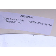 2001 Audi TT ABS Anti Lock Brake Pump 8N0614517A OEM