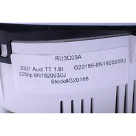 2001 Audi TT Speedometer Instrument Cluster Sold As Is OEM