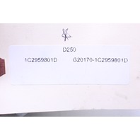 2008 2009 2010 Volkswagen Beetle Power Window Motor Right 1C2959801D OEM