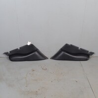 1995-1998 Porsche 911 993 Coupe Rear Quarter Trim Panels Pair Black OEM