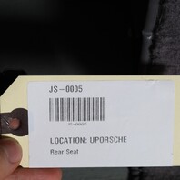 1995-1998 Porsche 911 993 Coupe Rear Seat Backrest Pair Grey OEM