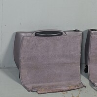 1995-1998 Porsche 911 993 Coupe Rear Seat Backrest Pair Grey OEM