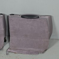 1995-1998 Porsche 911 993 Coupe Rear Seat Backrest Pair Grey OEM