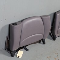 1995-1998 Porsche 911 993 Coupe Rear Seat Backrest Pair Grey OEM