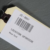 1995-1998 Porsche 911 993 Coupe Rear Seat Backrest Pair Black OEM