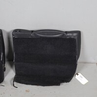 1995-1998 Porsche 911 993 Coupe Rear Seat Backrest Pair Black OEM