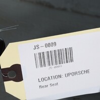 1995-1998 Porsche 911 993 Coupe Rear Seat Backrest Pair Marble Grey OEM