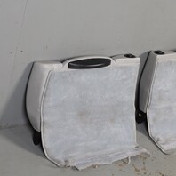 1995-1998 Porsche 911 993 Coupe Rear Seat Backrest Pair Marble Grey OEM