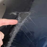 1995-1998 Porsche 911 993 Left Lower Bumper Cover 99350552101 OEM