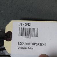 1990-1998 Porsche 911 964 993 Dash Defroster Trim Black 96455241100 OEM