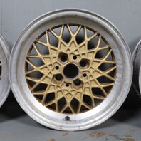 BBS 4x100 RA 214/215 Wheel 15 X 7 Rim ET 25 Set of (4) Needs Refinishing NOTE