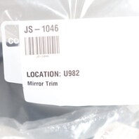 2005-2012 Porsche 911 Boxster Cayman Right Mirror Triangle Cover Black OEM