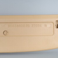 1990-1998 Porsche 911 993 Left Door Panel Pocket Lid ArmRest Beige OEM