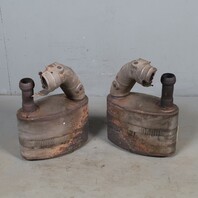 1995-1998 Porsche 911 993 Exhaust Muffler Right Left Pair With Bypass OEM