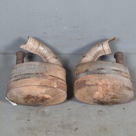 1995-1998 Porsche 911 993 Exhaust Muffler Right Left Pair With Bypass OEM