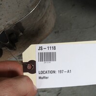 1995-1998 Porsche 911 993 Exhaust Muffler Right Left Pair With Bypass OEM