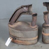 1995-1998 Porsche 911 993 Exhaust Muffler Right Left Pair With Bypass OEM