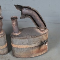 1995-1998 Porsche 911 993 Exhaust Muffler Right Left Pair With Bypass OEM