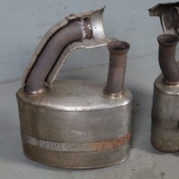 1995-1998 Porsche 911 993 Exhaust Muffler Right Left Pair With Bypass OEM