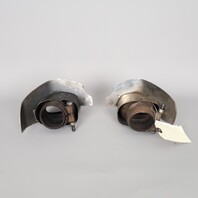 1995-1998 Porsche 911 993 Exhaust Muffler Tip Right Left Pair Set OEM