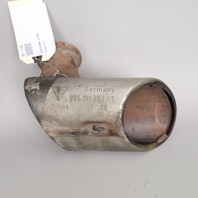 1999-2001 Porsche 911 996 3.4 Exhaust Muffler Tip Pair Set OEM 99611125155