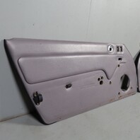 191995-1998 Porsche 911 993 Door Panels Pair Set Classic Grey Leatherette OEM