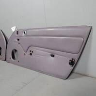 191995-1998 Porsche 911 993 Door Panels Pair Set Classic Grey Leatherette OEM