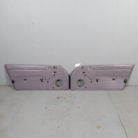 191995-1998 Porsche 911 993 Door Panels Pair Set Classic Grey Leatherette OEM