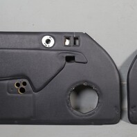 1995-1998 Porsche 911 993 Door Panels Pair Set Left Right Black OEM
