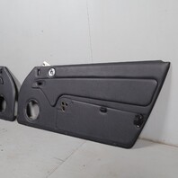 1995-1998 Porsche 911 993 Door Panels Pair Set Left Right Black OEM