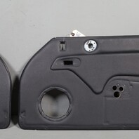 1995-1998 Porsche 911 993 Door Panels Pair Set Left Right Black OEM