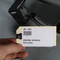 1990-1998 Porsche 911 964 993 Upper Center Console Grey Leatherette OEM