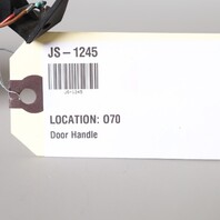 1997-2004 Porsche Boxster 986 Left Inside Door Release Handle Silver OEM