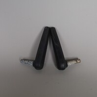 1974-1985 Porsche 911 Targa Top Latch Lock Handles Pair OEM 91156507541
