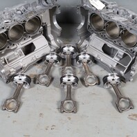 2006-2008 Porsche Boxster Cayman 3.4 to 3.8 LN Engine Block With Pistons