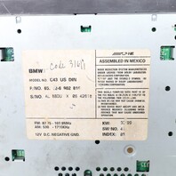 2000-2001 BMW Z3 E36 AM FM Cassette Radio Tuner Receiver OEM 65126902816