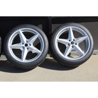 Ferrari 360 Modena Wheels Front Rear Set of 4 with Tires OEM
