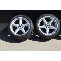 Ferrari 360 Modena Wheels Front Rear Set of 4 Tires - Wheels have some scratches OEM