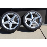 Ferrari 360 Modena Wheels Front Rear Set of 4 Tires - Wheels have some scratches OEM