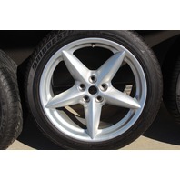 Ferrari 360 Modena Wheels Front Rear Set of 4 Tires - Wheels have some scratches OEM