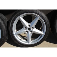 Ferrari 360 Modena Wheels Front Rear Set of 4 Tires - Wheels have some scratches OEM