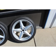 Ferrari 360 Modena Wheels Front Rear Set of 4 Tires - Wheels have some scratches OEM