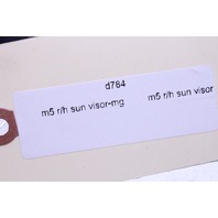 2006-2010 BMW M5 Sun Visor Right 7897614 OEM