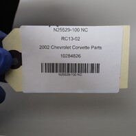 1997-2004 Chevrolet Corvette C5 Console Extension Waterfall Magnetic Red OEM