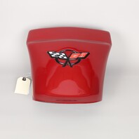 1997-2004 Chevrolet Corvette C5 Console Extension Waterfall Magnetic Red OEM