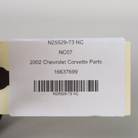2002 Chevrolet Corvette Parts