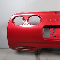 1997-2004 Chevrolet Corvette C5 Rear Bumper Cover Magnetic Red OEM 10433081