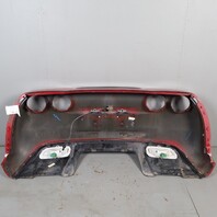 2005-2013 Chevrolet Corvette C6 Rear Bumper Cover Cobalt Red OEM 15895252